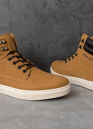 Чоловічі кеди-черевики henleys field boot hfw00564, 44 розмір