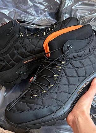 Merrell ice cap moc ii black orange