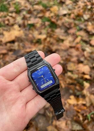 Годинник casio aq-230 комбінований чоловічий годинник