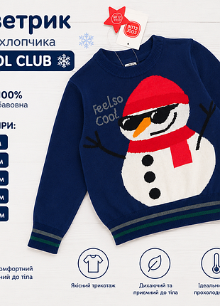 Светрик для хлопчика cool club