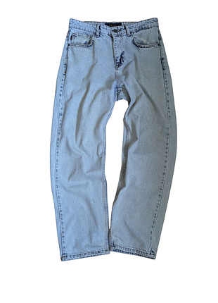 Джинси zara bootcut кльош блакитні