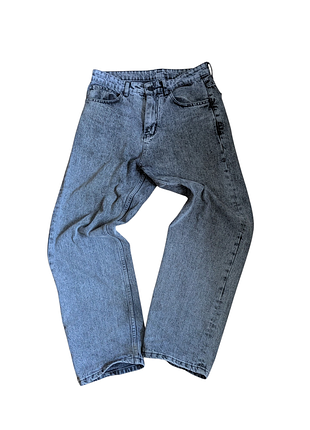 Джинси чоловічі zara bootcut кльош сині