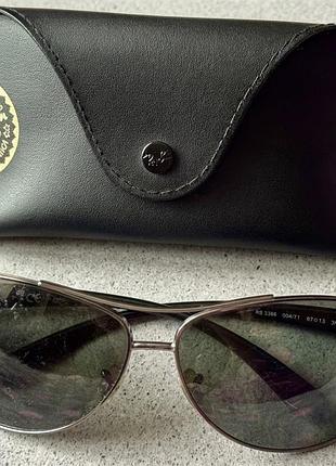 Солнцезащитные очки ray-ban rb3386 004/71 оригинал +чехол новые