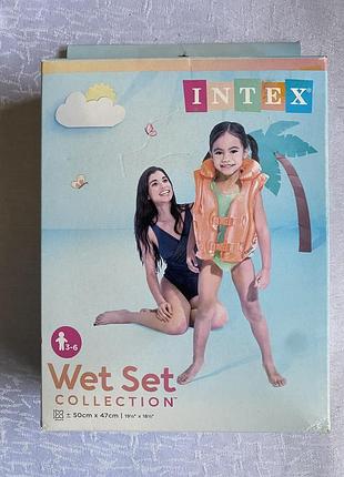 Дитячий жилет для плавання intex