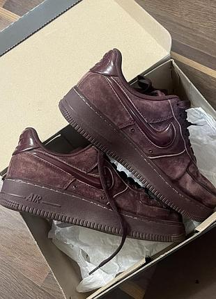 Кросівки nike air force 1 burgundi