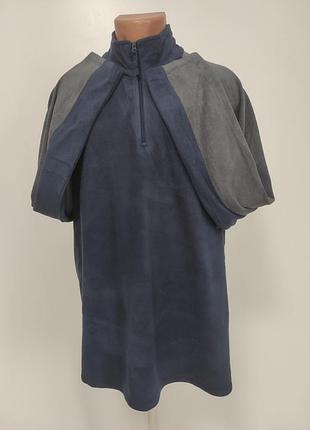 Мужская флисовая кофта xxl/ xxxl ог 136-140