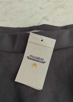 Юбка серая pull &amp; bear испания 2