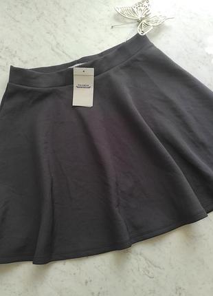 Юбка серая pull &amp; bear.