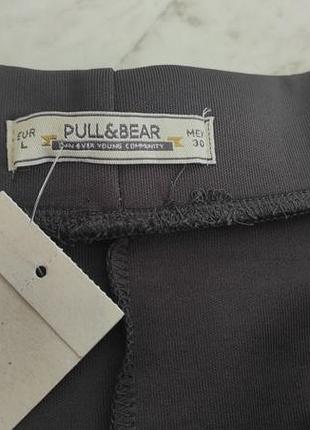 Юбка серая pull &amp; bear испания 4