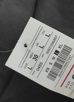 Юбка серая pull &amp; bear испания 5