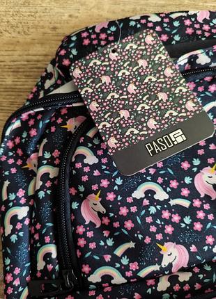 Новый детский рюкзак paso unicorn (единорог) лимитированная серия