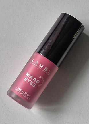Жидкие матовые тени для век lamel professional maad eyes eyeshadow.