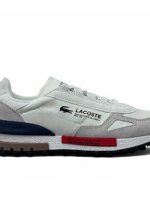 👟 кросівки   lacoste elite active t white grey      / наложка bs👟