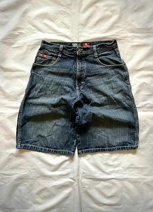 Джинсовые реп шорты southpole shorts baggy