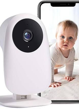 Дитячий монітор nooie з wi-fi, смартфон, дитячий монітор з камерою та аудіо 2,4 ггц,