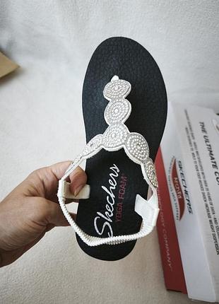 Босоніжки в'єтнамки skechers cali yoga foam р. 36 на стопу 23см