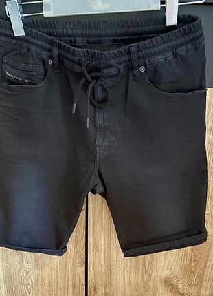 Шорти diesel чорні unisex