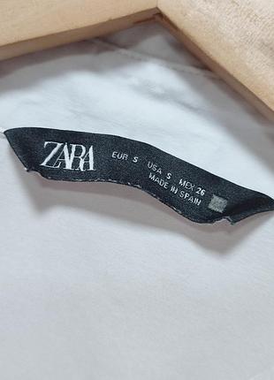 Белая рубашка zara 3