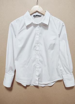 Белая рубашка zara