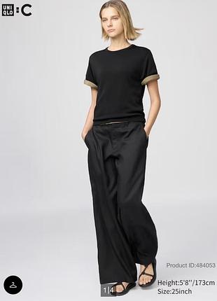 Жіночі 100% лляні брюки преміум-класу uniqlo xs, s, m