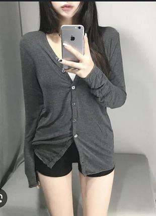Кофта тоненька кардиган кофтинка на ґудзиках