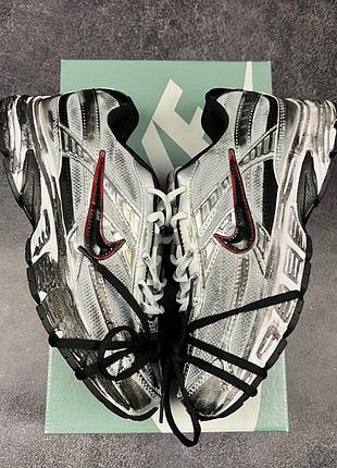 Nike initiator custom grey black red dirty