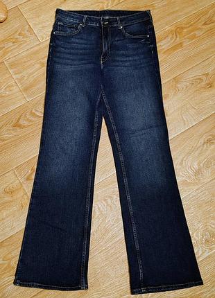 Джинси жіночі h&m bootcut high waist/eur 40(м)