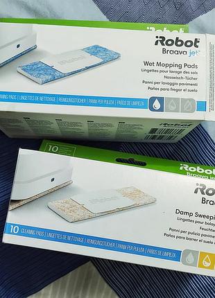Сменные тряпки для робота пылесоса irobot braava jet