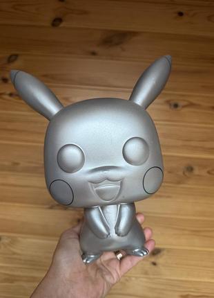 Колекційна вінілова велика фігурка funko pop! pokémon покемон пікачу