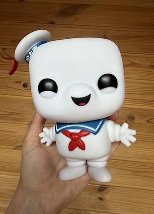Колекційна вінілова фігурка funko pop! ghostbusters зефірний чоловічок із фільму «мисливці за привидами»)