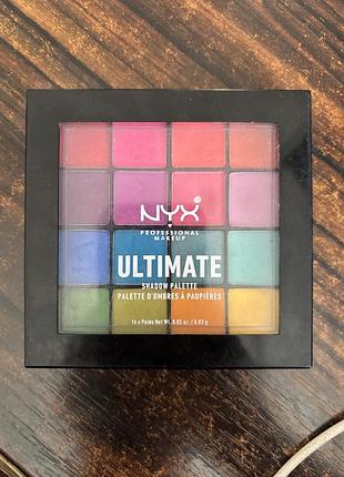 Палетка тіней nyx ultimate стара версія