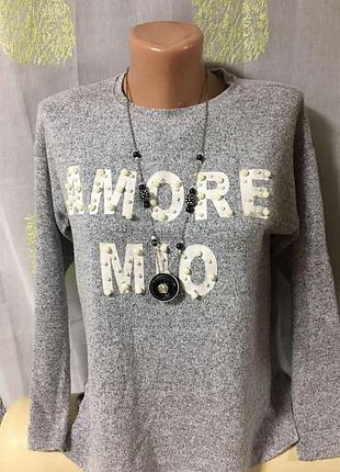 Zara шикарный свитер