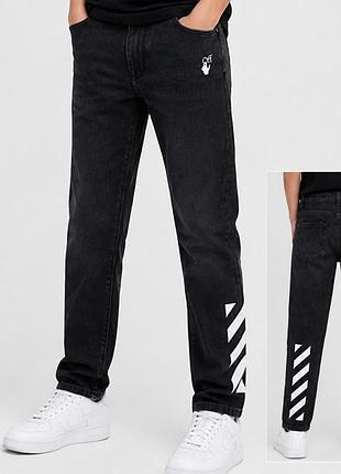 Новые off white kids джинсы детские оригинал, италия.
