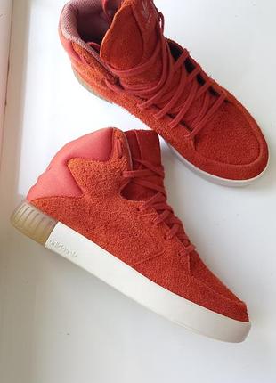 Замшеві кросівки adidas tubular invader 2.0