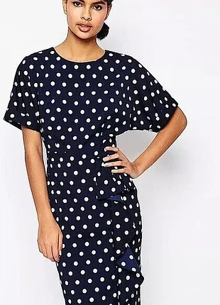 ❤️стильна сукня у горох від asos