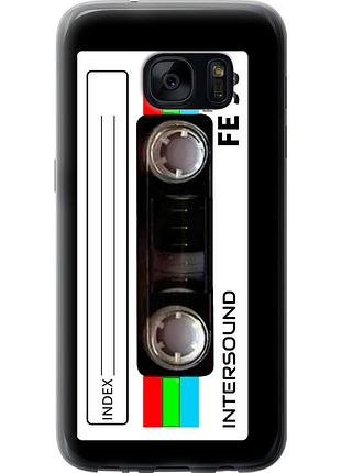 Чехол 2d пластиковый на телефон samsung galaxy s7 g930f кассета с90 "4894t-106-58250"