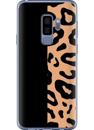 Чехол 2d пластиковый на телефон samsung galaxy s9 plus пятна леопарда "4269t-1365-58250"