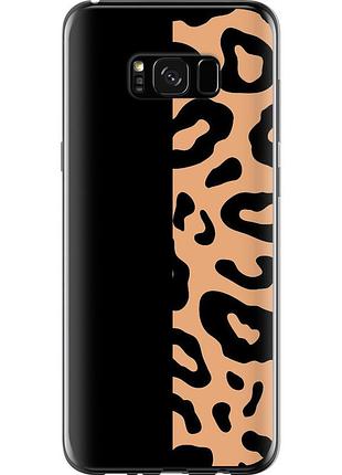 Чехол силиконовый на телефон samsung galaxy s8 plus пятна леопарда "4269u-817-58250"