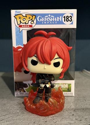 Фігурка funko pop! genshin impact diluc ragnvindr