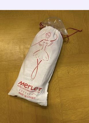 Балетки жіночі merlet рожеві, розмір 24,5