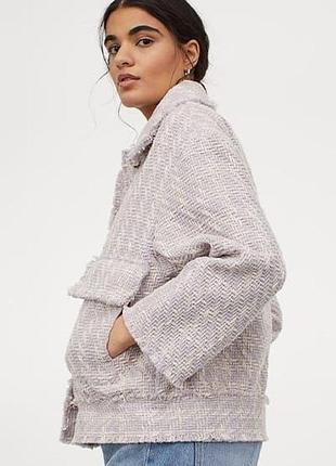 Куртка жакет піджак в клітинку h&m
