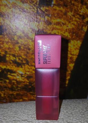 Стійка матова помада-тінт для губ maybelline new york