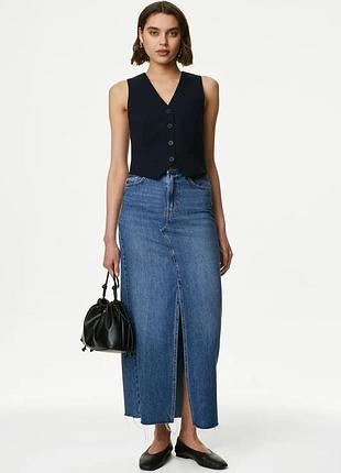 Класичний жилет віл marks&spencer, модель tailored waistcoat, розмір 14