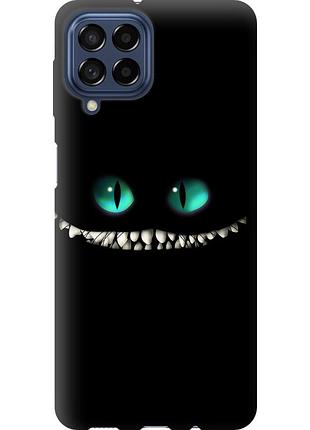 Чохол силіконовий на телефон samsung galaxy m53 m536b чеширський кіт "689u-2608-58250"