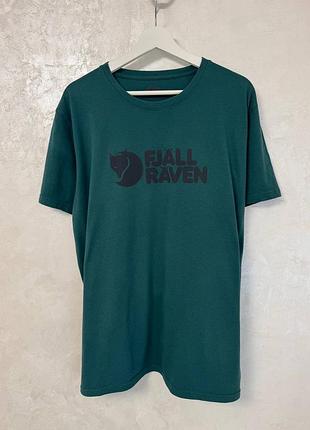 Футболка fjallraven з великим логотипом