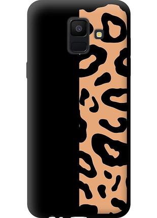 Чехол tpu на телефон samsung galaxy a6 2018 пятна леопарда "4269b-1480-58250"
