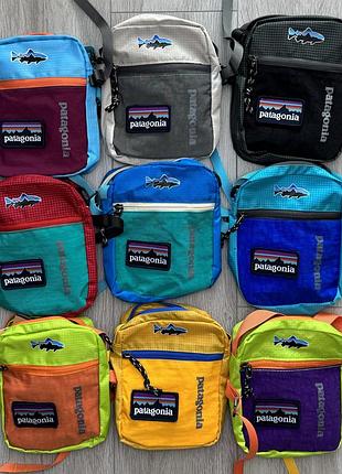 Сумка через плече patagonia месенджер патагонія бананка