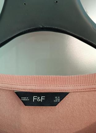 Кофта джемпер реглан свитшот f&amp;f 3