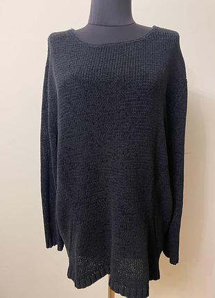 Жіночий джемпер чорного кольору xl/xxl gerry weber