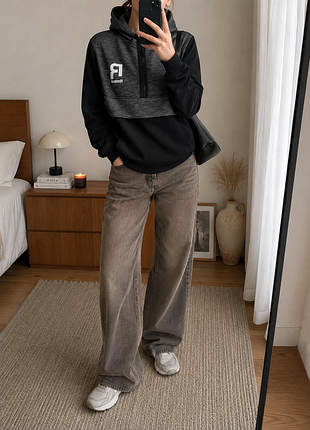 Свитшот унисекс reebok s черный